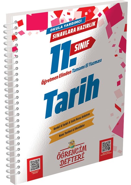 3063 11.sınıf Tarih Öğrencim Defteri