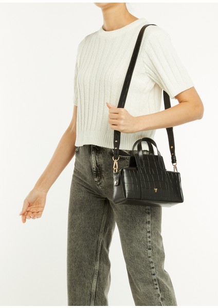 Onsra Siyah Kadın Deri Çanta fiyatları