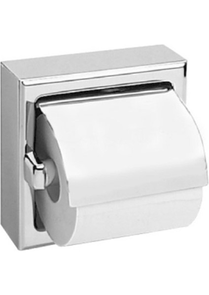 Tuvalet Kağıtlık,tekli,sıva Üstü - Paslanmaz Çelik Mat
