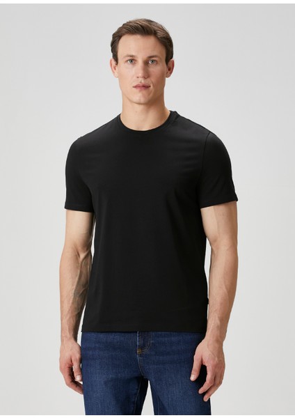 3lü Siyah T-Shirt Seti