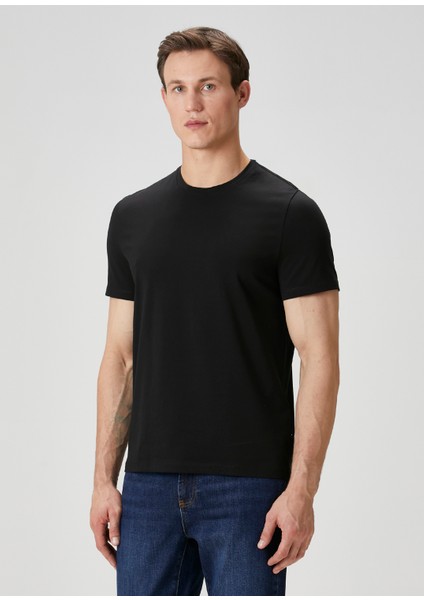 3lü Siyah T-Shirt Seti modelleri