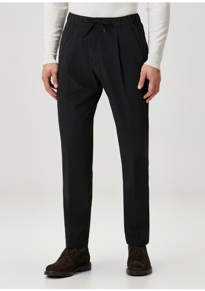 Siyah Beli Kordonlu Pantolon fiyatları