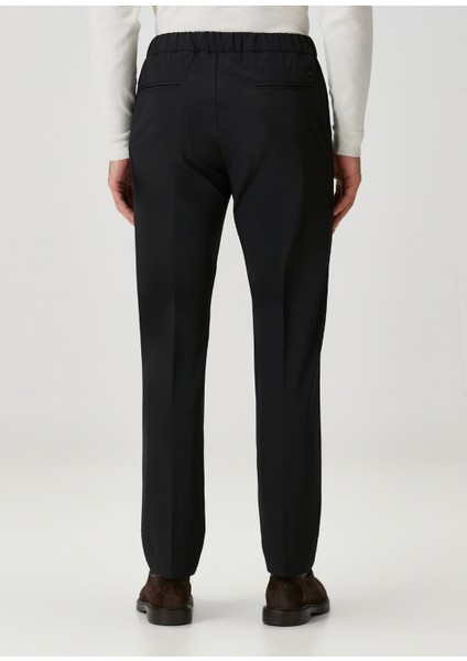 Siyah Beli Kordonlu Pantolon modelleri