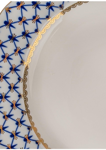Cobalt Net Mavi Porselen Yemek Servis Tabağı 27 cm fiyatları