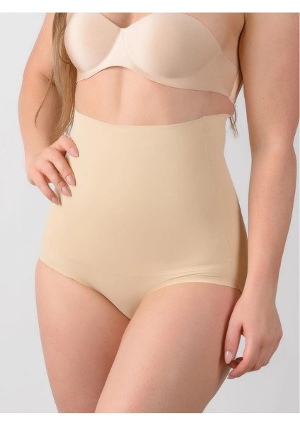 2 Beden Incelten Iz Yapmayan Lazer Kesim Yüksek Bel Slip Korse fırsatları