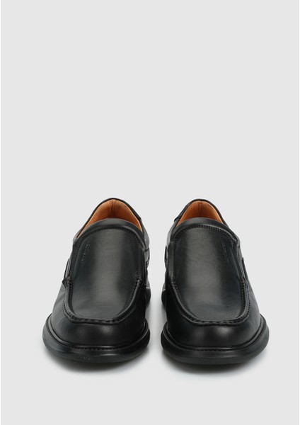 Siyah Deri Erkek Ayakkabı modelleri