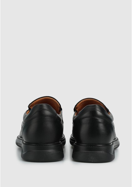 Siyah Deri Erkek Ayakkabı fırsatları