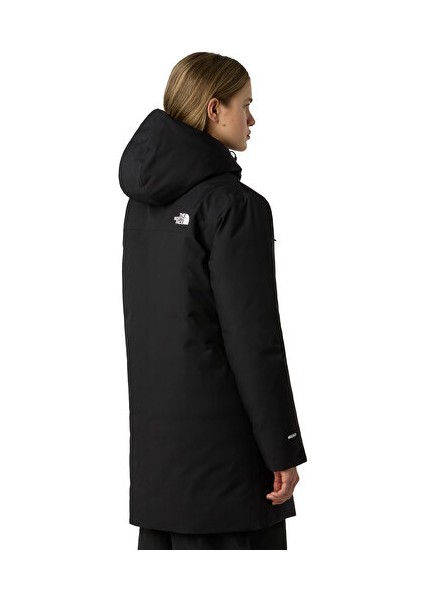 W Mtn Range Down Parka Kadın Outdoor Parka NF0A89VNKX71 Siyah fırsatları