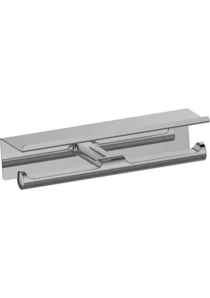 La Tuvalet Kağıtlık, Etajerli, Ikili - Krom