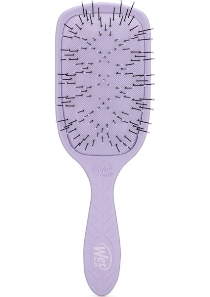 Go Green Paddle Detangler Lila Kalın Telli Saçlar Için Geniş Saç Fırçası