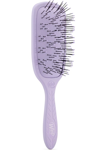 Go Green Paddle Detangler Lila Kalın Telli Saçlar Için Geniş Saç Fırçası modelleri