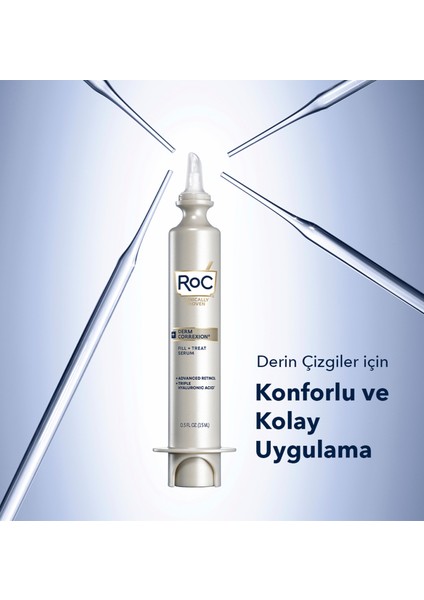 Derm Correxion Fill + Treat Yaşlanma Karşıtı Dolgunlaştırıcı Cilt Serumu 15 ml fırsatları