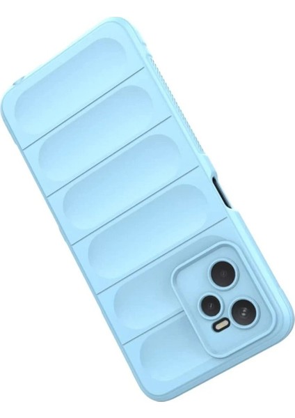 Newface Realme C35 Kılıf Optimum Silikon - Sky Blue indirimleri
