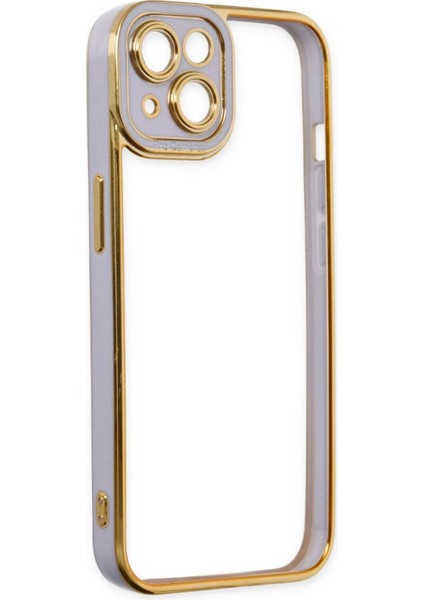 Newface iPhone 14 Plus Kılıf Liva Lens Silikon - Lila fırsatları