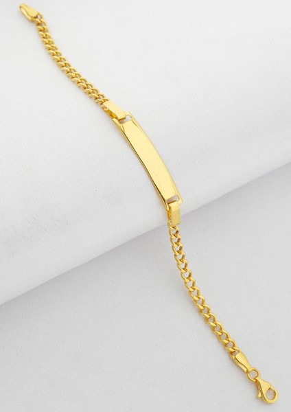 Altın Gurmet Çocuk Künye Bileklik fırsatları