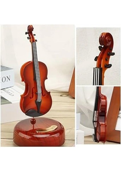 Hareketli Violin Müzik Kutusu fiyatları
