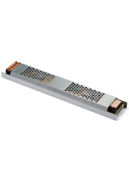 Çok Kaliteli, Alüminyum Gövde 12V, 360W 33A Super Slım Trafo, 360W LED Driver 25 cm Trafo