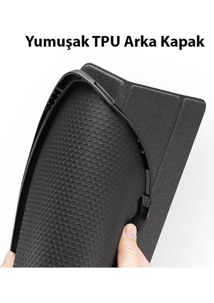 Dux Ducis iPad 10.9 2022 Kılıf Domo Series Kalem Bölmeli Mıknatıslı Standlı Kapaklı KILIF-(1903)