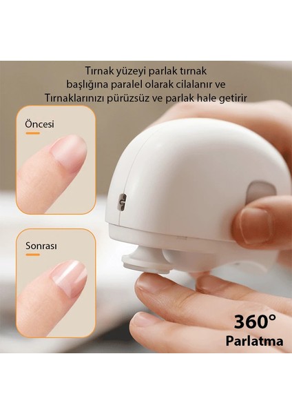 Ezere Elektrikli Tırnak Makası ve Törpüsü Otomatik Tırnak MAKASI-(1903) fırsatları