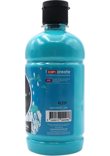 mm Akrilik Renkli 500ML Signature - Turquoise fiyatları