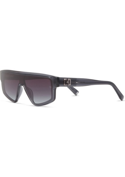 Hm 1692 C3 Şeffaf Gri Asetat Unisex Güneş Gözlüğü