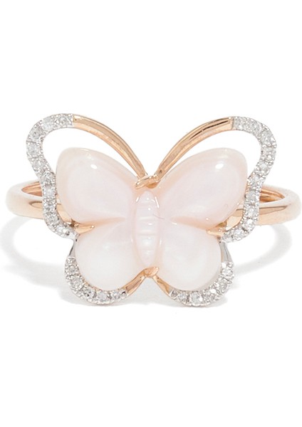 Pırlanta Detaylı Kadın Altın Yüzük fiyatları