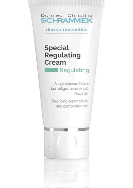 Special Regulating Cream Karma ve Yağlı Ciltler Için Dengeleyici Yüz Kremi 50 ml