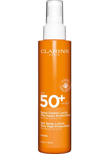 Paris SPF50+ Güneş Koruyucu Etkili Sprey Vücut Yağı 150 ml
