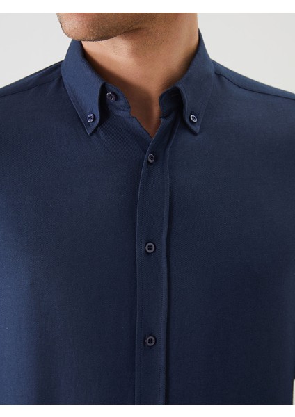 Yeni Sezon Slim Fit Uzun Kollu Erkek Gömlek modelleri