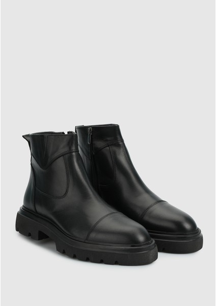 Siyah Deri Erkek Bot fiyatları