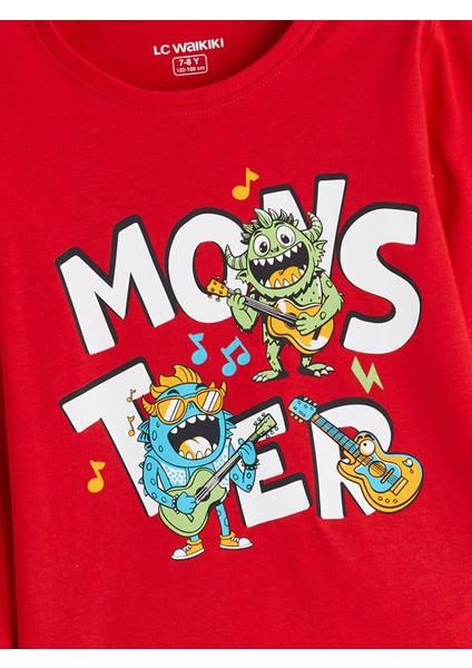 Yeni Sezon Bisiklet Yaka Erkek Çocuk Pijama Takımı modelleri