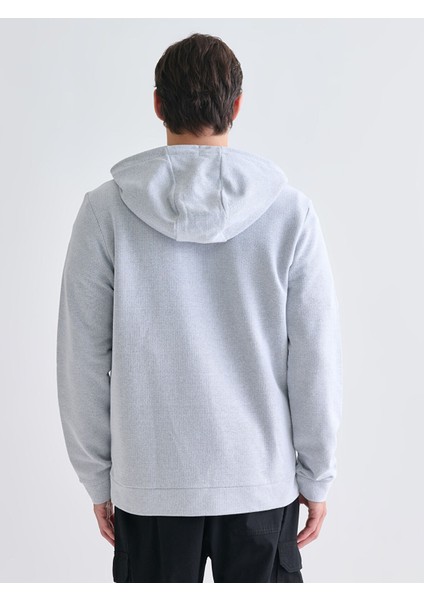 Yeni Sezon Kapüşonlu Uzun Kollu Erkek Fermuarlı Sweatshirt fırsatları
