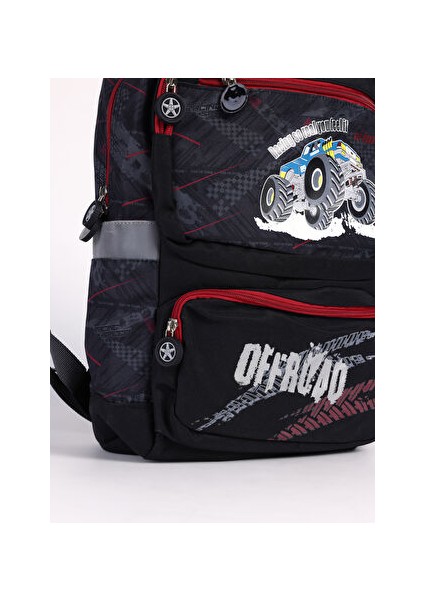 Gri Erkek Çocuk Sırt Çantası 51724 indirimleri