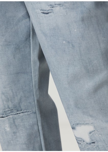 Açık Mavi Straight Chino Jean Pantolon indirimleri