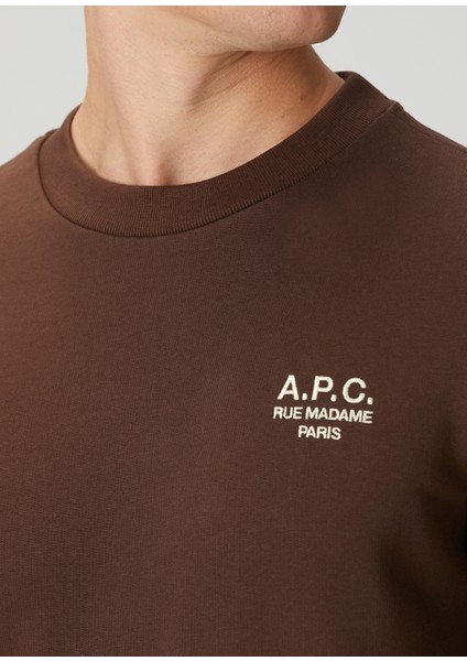 Kahverengi Logo Nakışlı Sweatshirt indirimleri