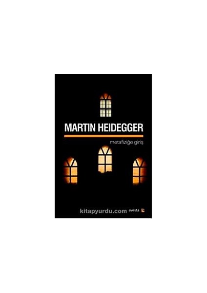 Metafiziğe Giriş / 8-G-75