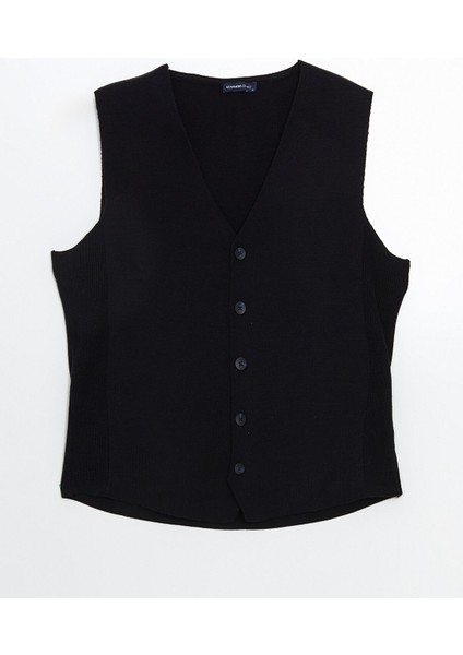 Yeni Sezon Standart Kalıp V Yaka Erkek Triko Yelek indirimleri