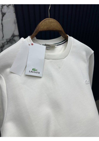 Lacoste Regular Fıt Bısıklet Yaka Sweatshirt modelleri