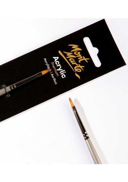 mm Sanatçı Akrilik Boya Fırçası Premium Taklon Filbert 2 indirimleri