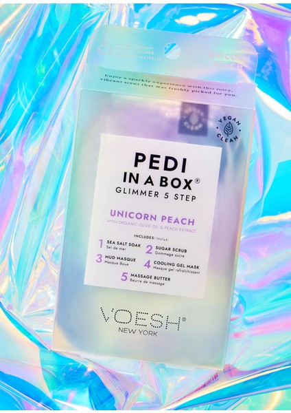 New York Pedi In A Box Glimmer Unicorn 5 Adımlı Pedikür Seti fiyatları