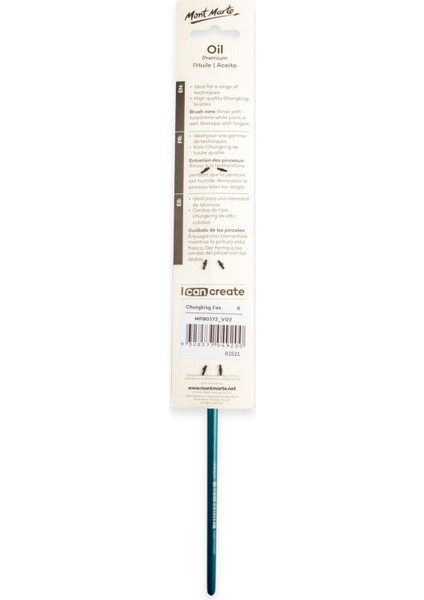 mm Sanatçı Yağ Fırçası Premium Chungking Fan 8 modelleri