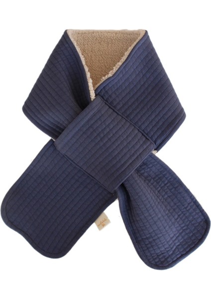 Çift Taraflı Kapitone Atkı (Peluş Astarlı)