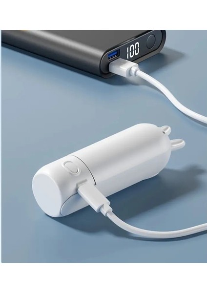 Kompakt Cep Fanı USB Şarj Edilebilir Taşınabilir, Katlanabilir Tasarım, Seyahat ve Açık Hava Kullanımı Için Uygun, El Fanı Taşınabilir Katlanabilir Fan Masaüstü Fan USB Şarj Küçük Fan beyaz fiyatları