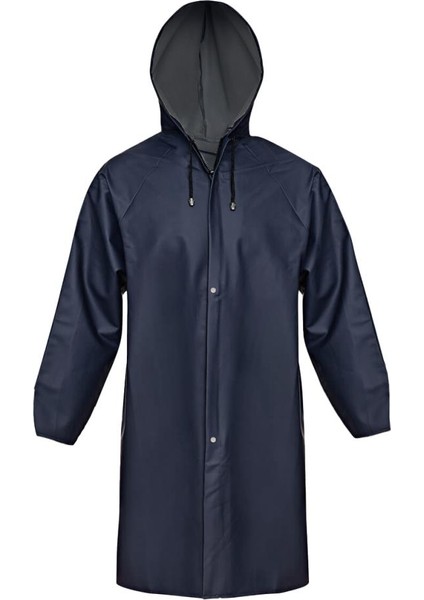 Premium Pardesü Yağmurluk Lacivert (BRS.004)