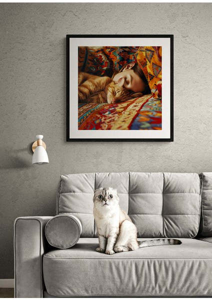 Lea Ginger By Jean S. Partre Fine Art Baskı 50X50 cm fırsatları
