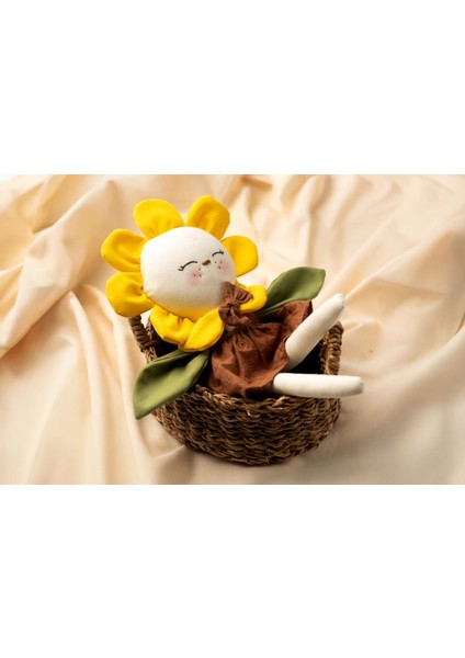 Bez Bebek Çiçek Lalu El Yapımı %100 Pamuk indirimleri