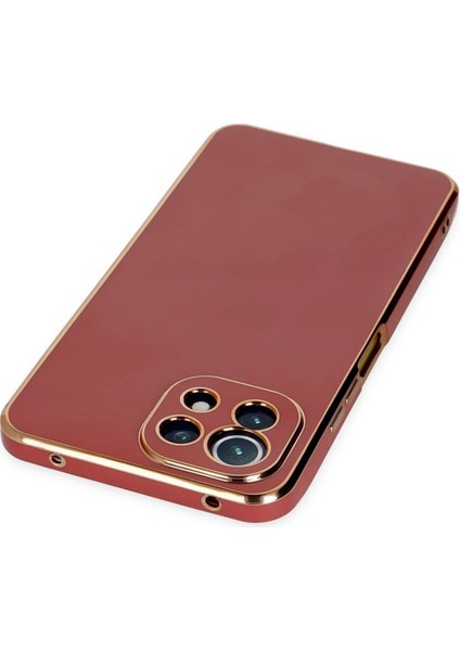Newface Xiaomi Mi 11 Lite Kılıf Volet Silikon - Kırmızı fırsatları