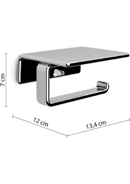 Il Giglio Tuvalet Kağıtlık, Etajerli - Krom modelleri