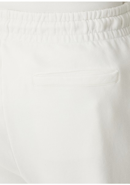 Beyaz Beli Kordonlu Jogger Eşofman Altı indirimleri