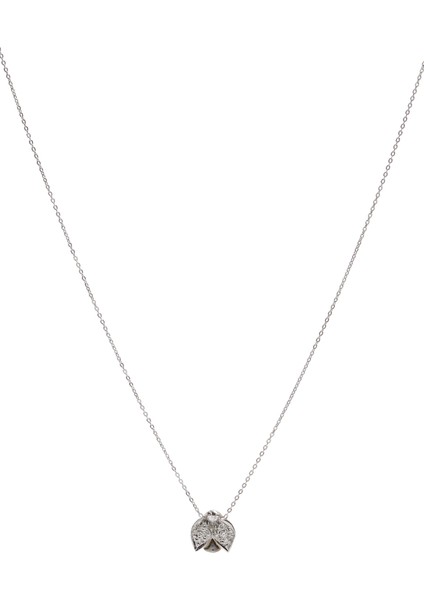 Kadın Pırlantalı Altın Kolye